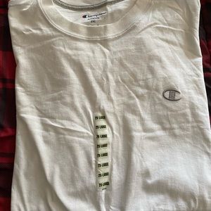 Champion White T-Shirt 2XL-new with tags